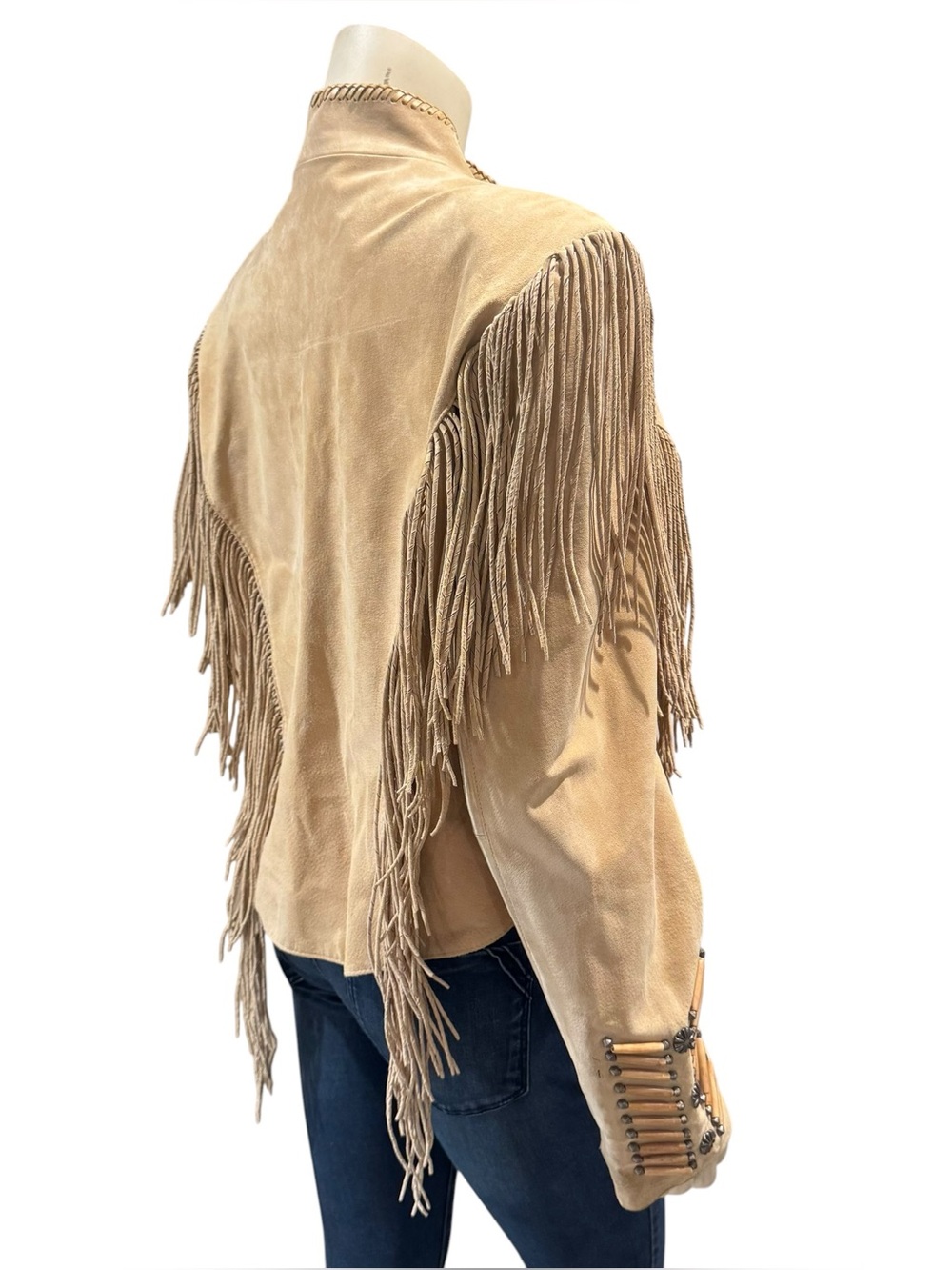 Cripple Creek Western Suede Fringe Jacket - Picture 9 of 12